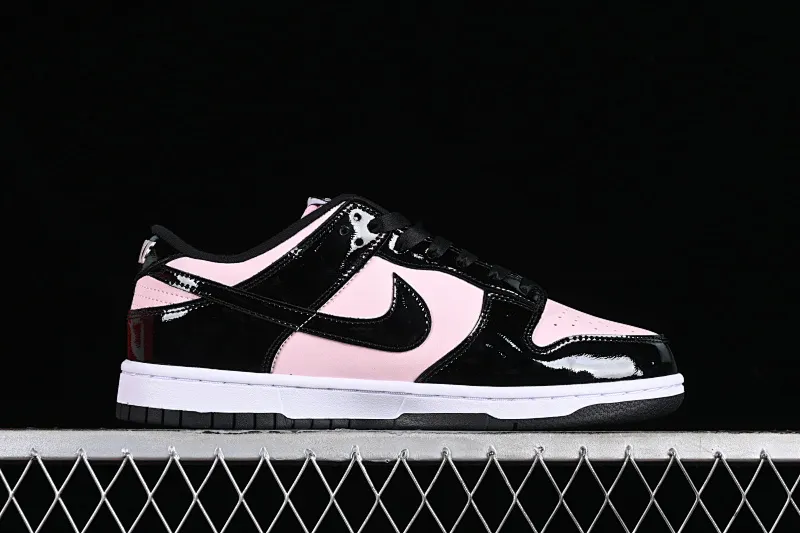 All categories Nk SB Dunk series Nk SB Dunk Low low-top sneakers Nk Dunk Low "Pink Black" black pink SB low-top sports and leisure sneakers DJ9955-600